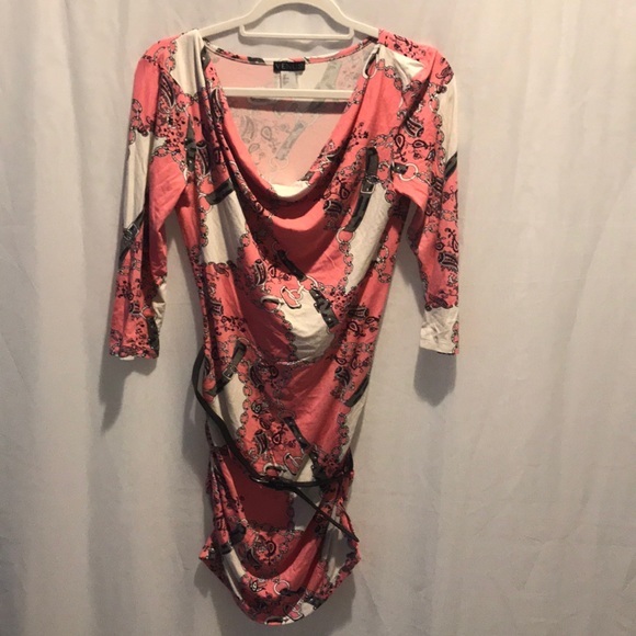 Venus dress pink chain dress - Picture 1 of 5